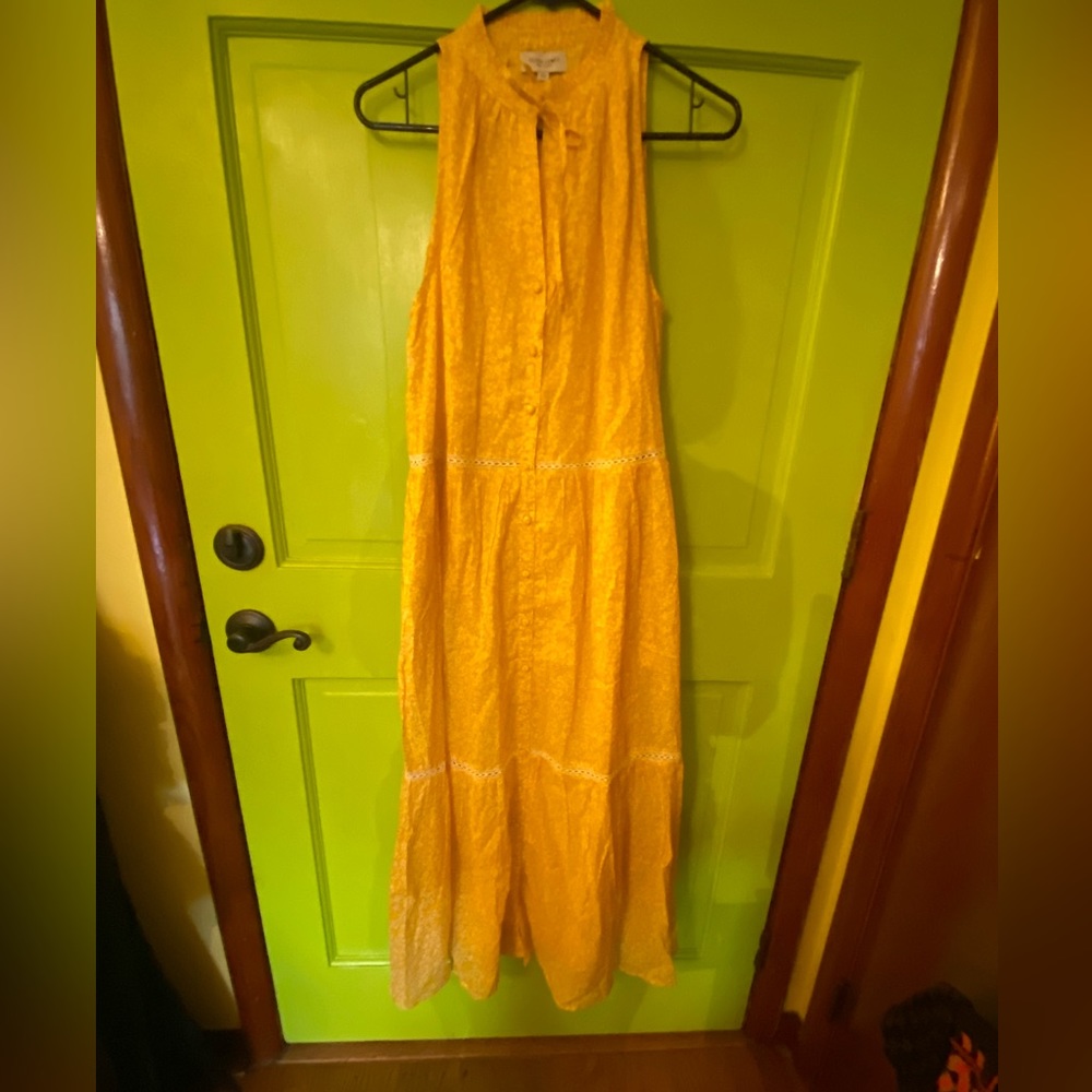 Olivia James the label yellow maxi
